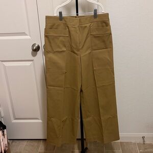 Jil Sander Camel Twill Trousers